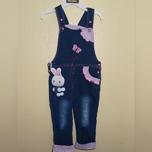 Toddler girls overalls
